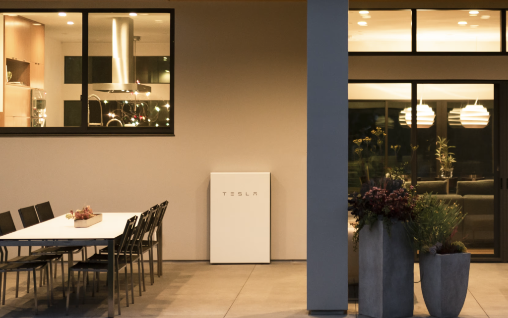 Tesla Powerwall in House